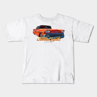 1958 Chevrolet Impala Convertible Kids T-Shirt